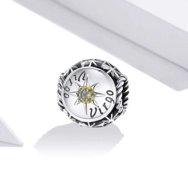 Talisman argint Fecioara Zodiac