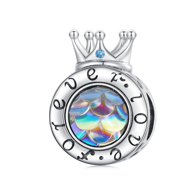 Talisman argint Coroana