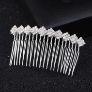 Accesoriu par agrafa tip pieptene Dazzy cu diamante de zirconiu cubic 