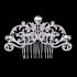 Accesoriu par agrafa tip pieptene Gorgeous cu diamante de zirconiu cubic