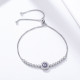 Bratara argint 925 Luxury Blue Eye