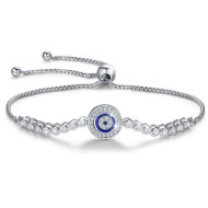 Bratara argint 925 Luxury Blue Eye