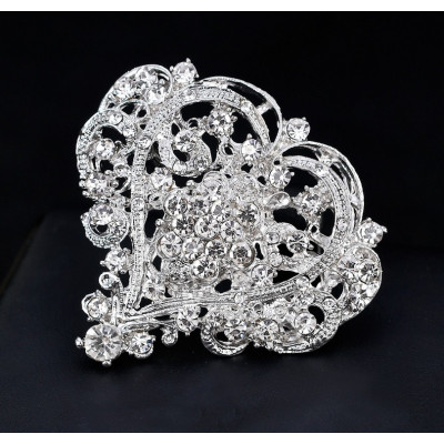 Brosa in forma de inima Splendid Diamonds
