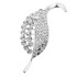 Brosa in forma de frunza Leaf Luxury Crystals