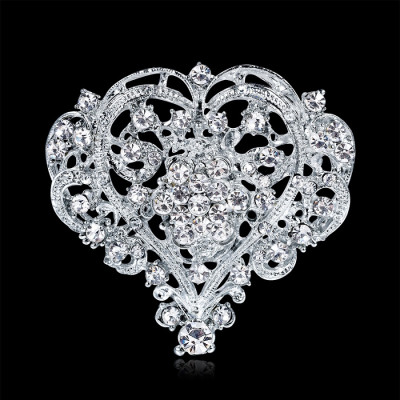 Brosa in forma de inima Splendid Diamonds