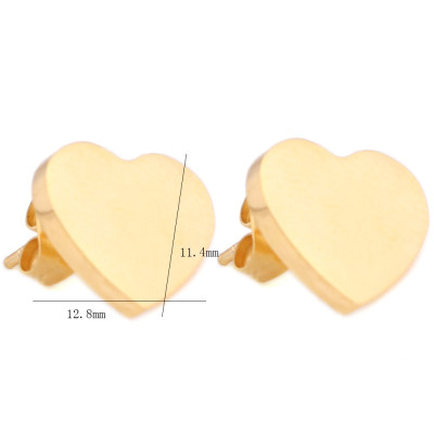 Cercei otel inoxidabil Sweet Hearts