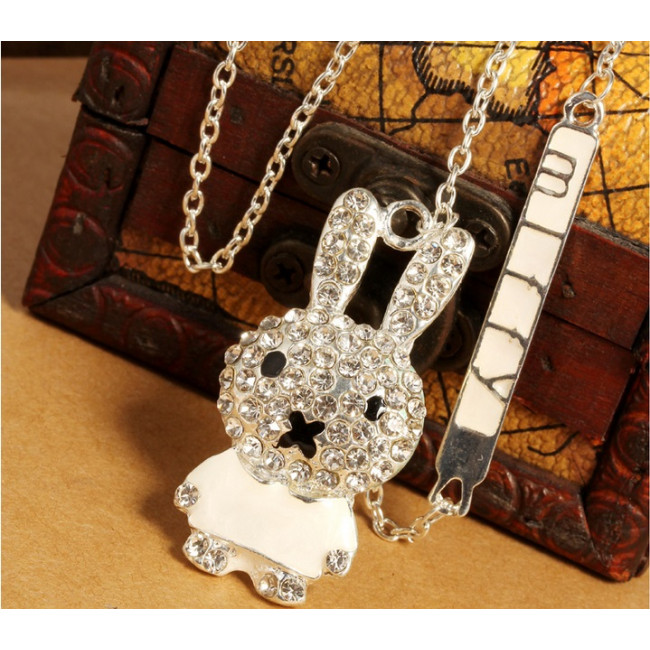 Colier White Miffy