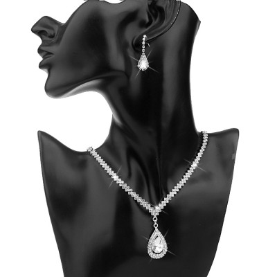 Set Colier si Cercei Luxury The One Diamond