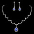Set bijuterii Sapphire Mystery
