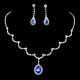 Set bijuterii Sapphire Mystery