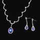 Set bijuterii Sapphire Mystery