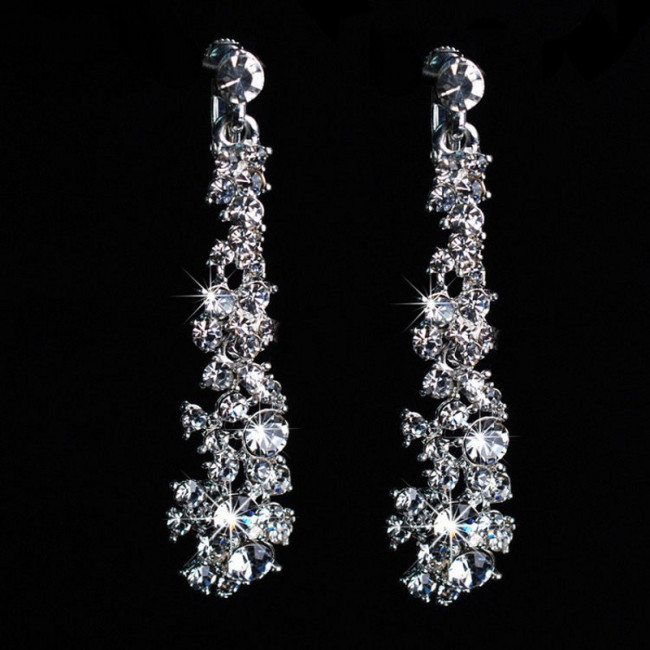 Set Bijuterii Colier si Cercei Elegant Diamond