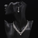 Set Colier si Cercei Silver Formidable