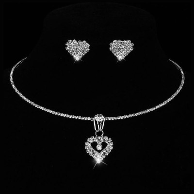Set bijuterii Stunning Heart Diamond