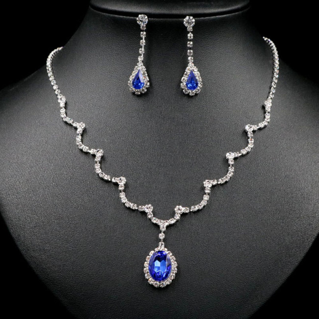 Set bijuterii Sapphire Mystery