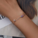 Bratara argint Tourmaline