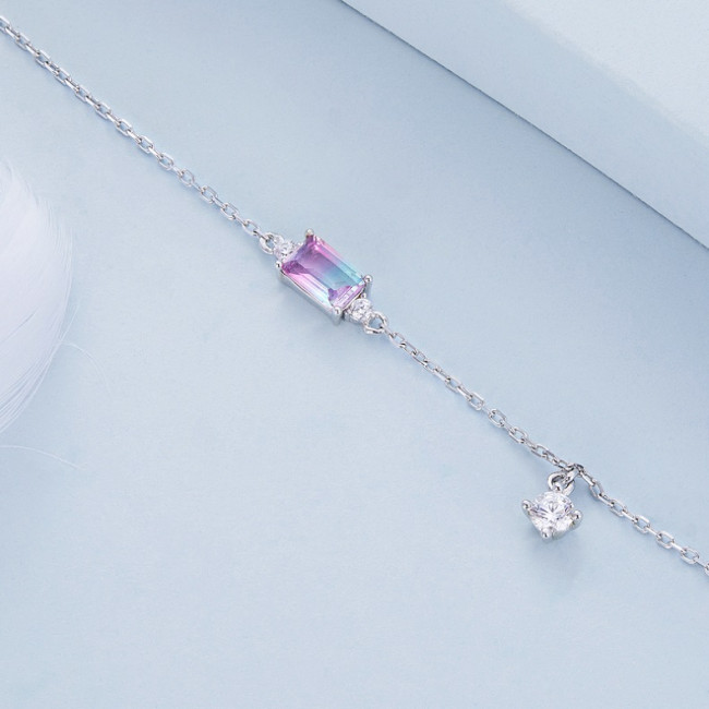 Bratara argint Tourmaline