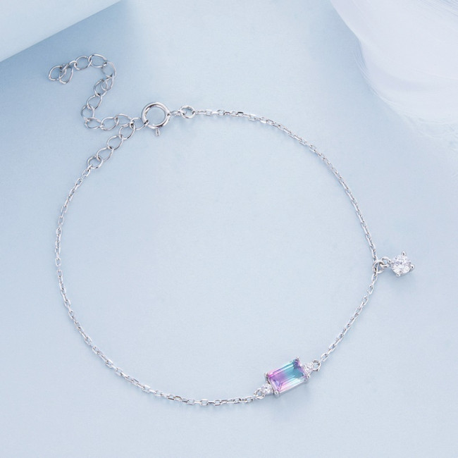 Bratara argint Tourmaline