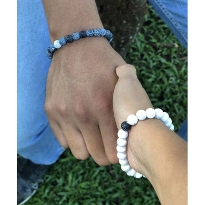 Bratara Lava Rock Blue
