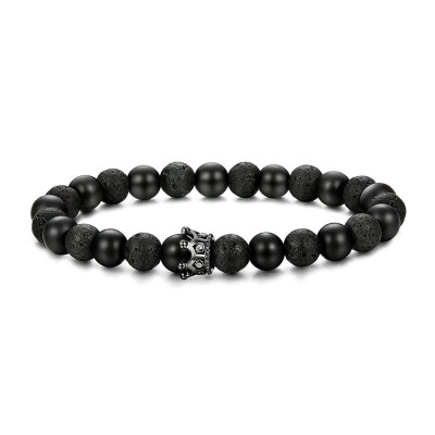 Bratara Lava Rock Black King 