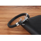 Bratara piele Jesus Silver Anchor Thomaso
