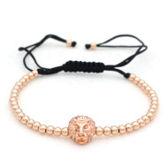 Bratara Lion King Rose Gold