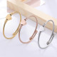 Bratara bangle Silver Moments of Love