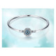 Bratara argint 925 Blue Eye of Protection