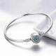 Bratara argint 925 Blue Eye of Protection