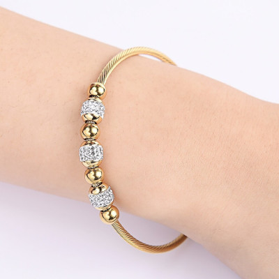 Bratara bangle Shine Gold