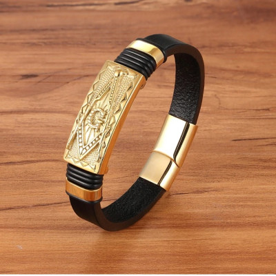 Bratara piele Gothic Style