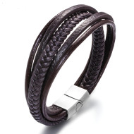 Bratara Hombre Brown inchizatoare magnetica