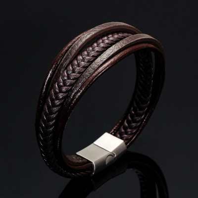 Bratara Hombre Brown inchizatoare magnetica