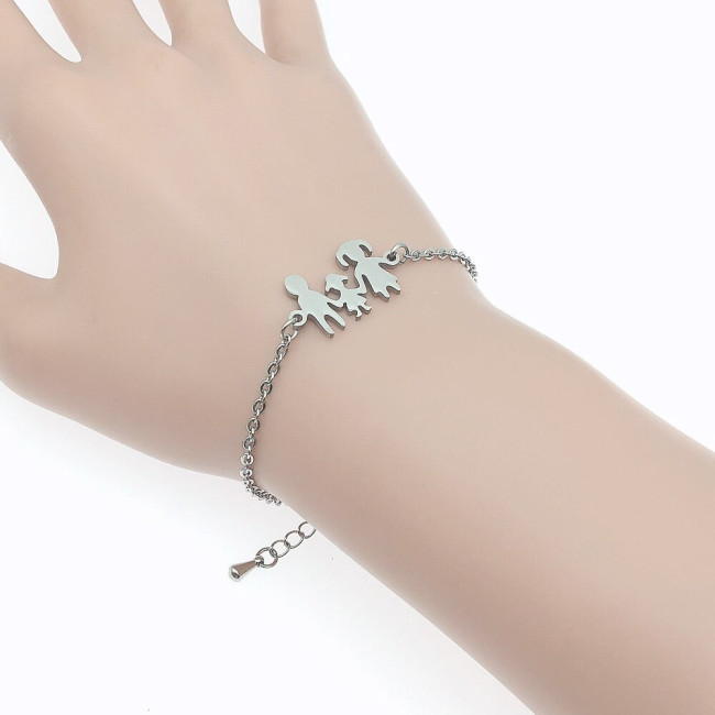 Bratara Family Little Girl Stainless Steel