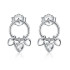 Cercei argint Little Hearts Charms