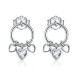 Cercei argint Little Hearts Charms