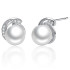 Cercei argint Elegant Perla