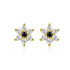 Cercei argint Snowflakes Flower