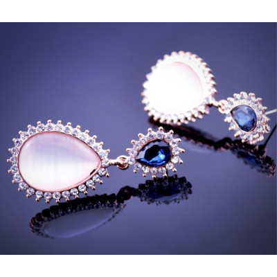 Cercei Opal Sapphire Chandelier 