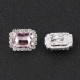 Cercei cu Clips Light Pink Cuart