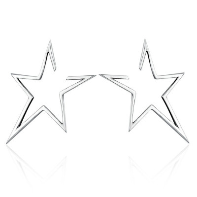 Cercei argint Like a Star