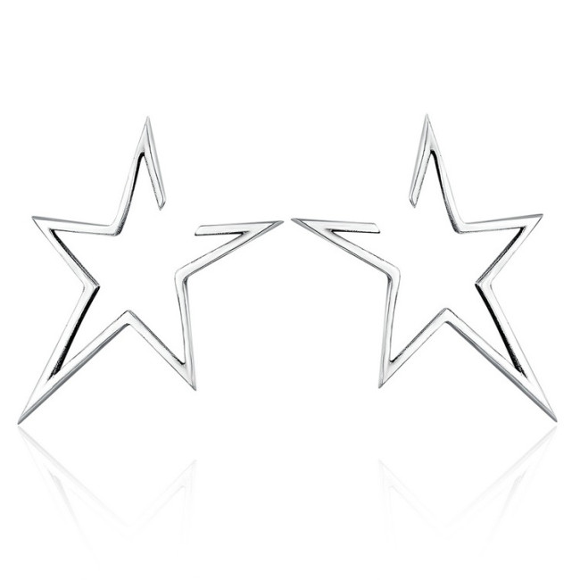 Cercei argint Like a Star
