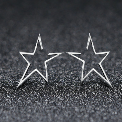 Cercei argint Like a Star