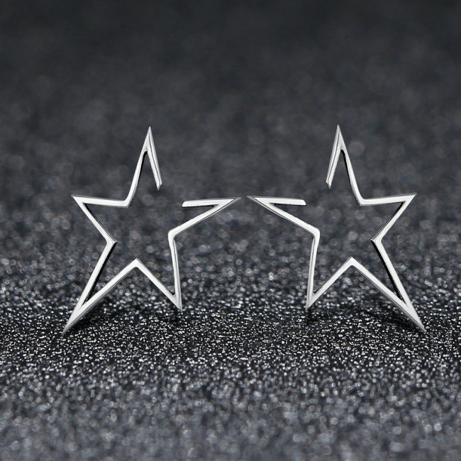 Cercei argint Like a Star