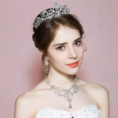 Set Colier si Cercei Luxury Crystals 