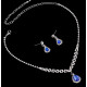 Set Colier si Cercei Sapphire Mademoiselle