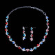 Set Colier si Cercei Multicolours Diva