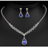 Set Colier si Cercei Sapphire Mademoiselle