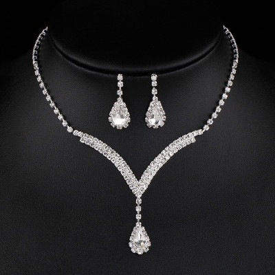 Set Colier si Cercei Lady Crystals