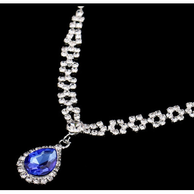 Set Colier si Cercei Sapphire Mademoiselle